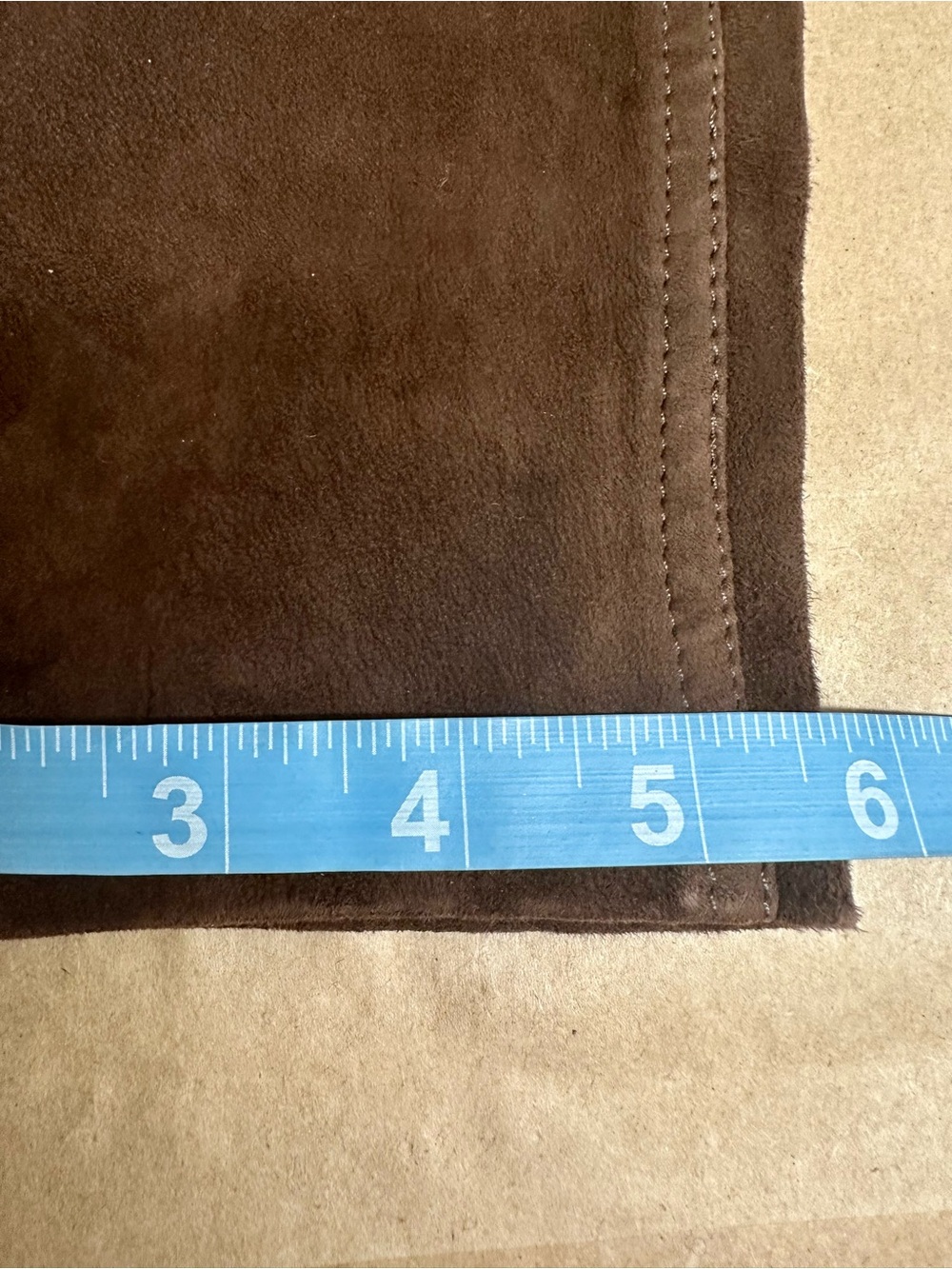 Suede Polo Carpenter Pants - Brown - Picture 7 of 8